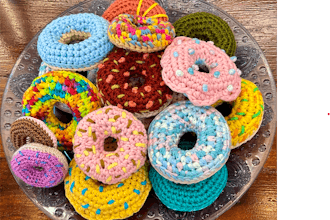 Crocheted Donut Spectacular